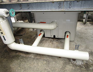 加圧ポンプ交換後